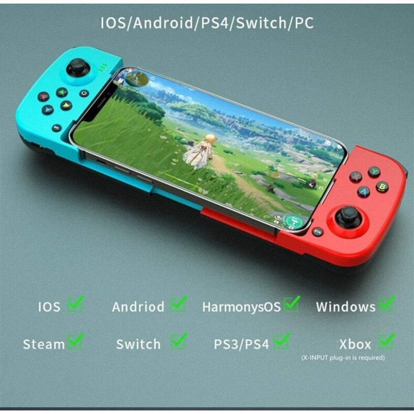 Controle Bluetooth - GamePad BSP - D3 Android/IOS/Switch/Xbox/PS3/PS4/PC