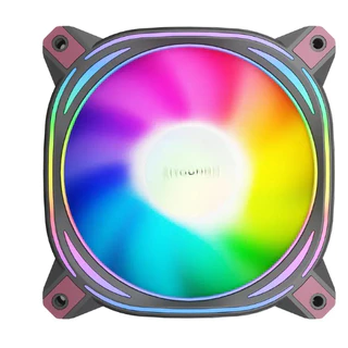 Ventilador do caso do computador do Aigo-z12, 120mm, rgb, 4pin, pwm, pwm, 3 v, argb, 12cm