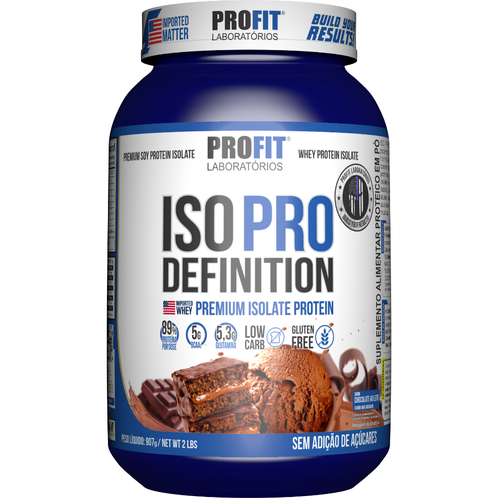 Iso Pro Definition Premium Isolate Protein 907g - Profit Laboratórios ...