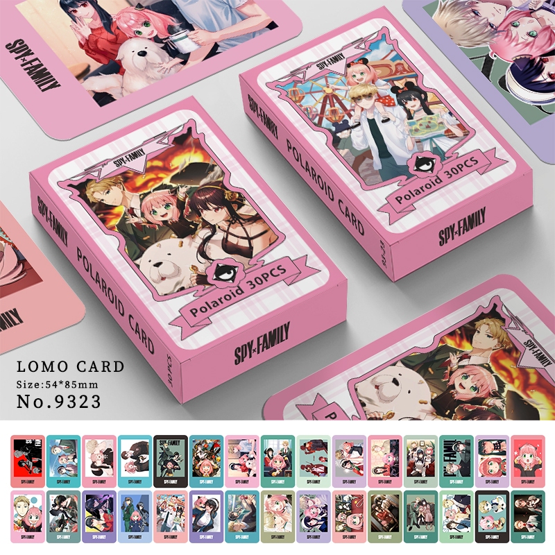 ONEOREIGHT SOUMA グッズトレカ ANIME 30pcs SPY×FAMILY Photocard Pronto Para Ser Cartão LOMO