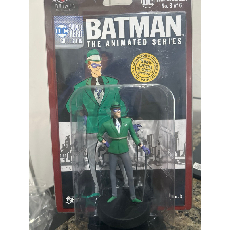 Miniatura Boneco DC Comics Riddler Charada Eaglemoss | Shopee Brasil
