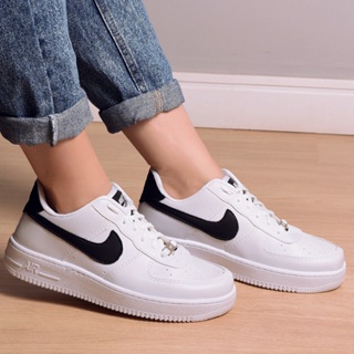 TÊNIS NIKE AIR FORCE 1 - BRANCO PRETO