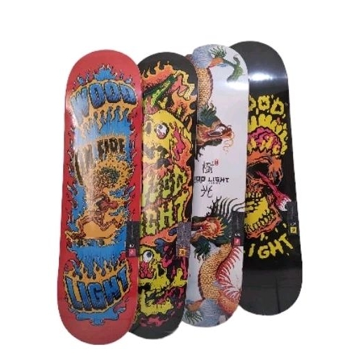 Shape Skate Wood Light Brinde