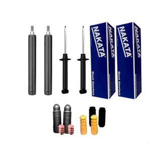 04 Amortecedores Gol G2 G3 G4 Nakata Com Kit Batente E Coifa NOVO ORIGINAL
