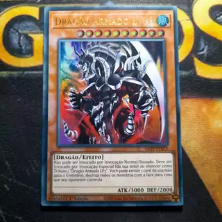 Dragão Armado Lv10 - Ultra Raro Foil - Original - Yu-gi-oh / Yugioh