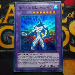 Elemental Hero Aqua Neos - Super Rare Foil - LCGX 2011 - Original - Yu-gi-oh / Yugioh