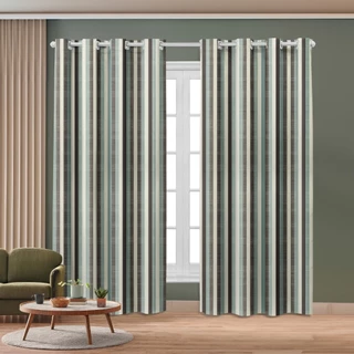 Cortina Blackout (Corta Luz) 2,80 L x 1,40 A Tecido Estampado (Blecaute , Sala Quarto Decoração)