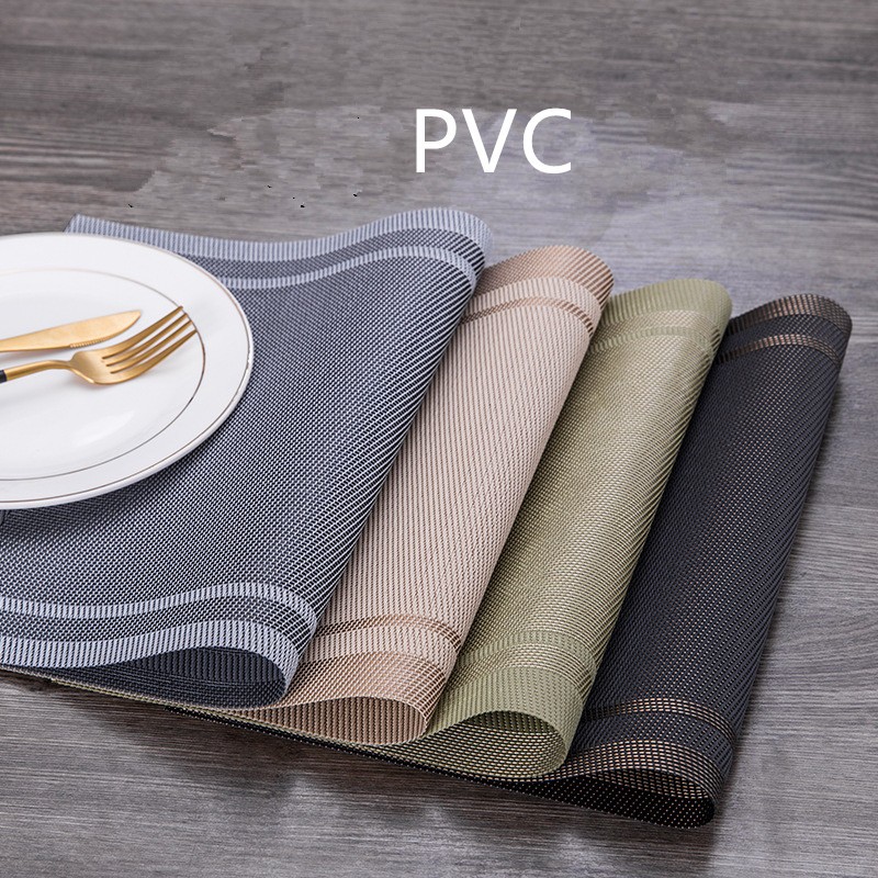 Kit Jogo Americano Material PVC 4/6/8/12 unidades para Mesa de Jantar