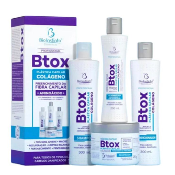 KIT BOTOX BIO INSTINTO | Shopee Brasil