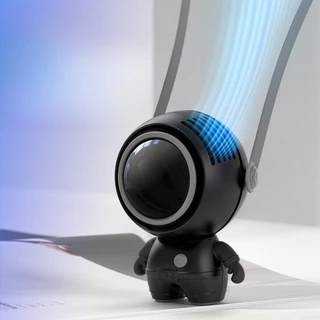 Ventilador de pendurar Astronauta Espacial Sem Lâminas Carregamento Via USB Ideal Para Viagen
