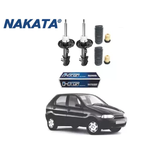 Par Amortecedor Dianteiro Nakata+ Kit Palio 96 97 98 99 2000