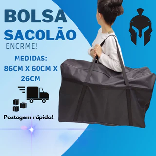 Bolsa Viagem Sacola Sacolão Grande Mudança Sacoleiras Compras Barato em Oferta na Shopee