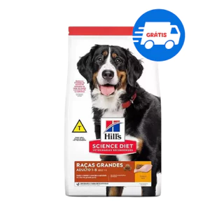 Ração Hills Science Diet Cães Adultos Raças Grandes 12kg - HILL