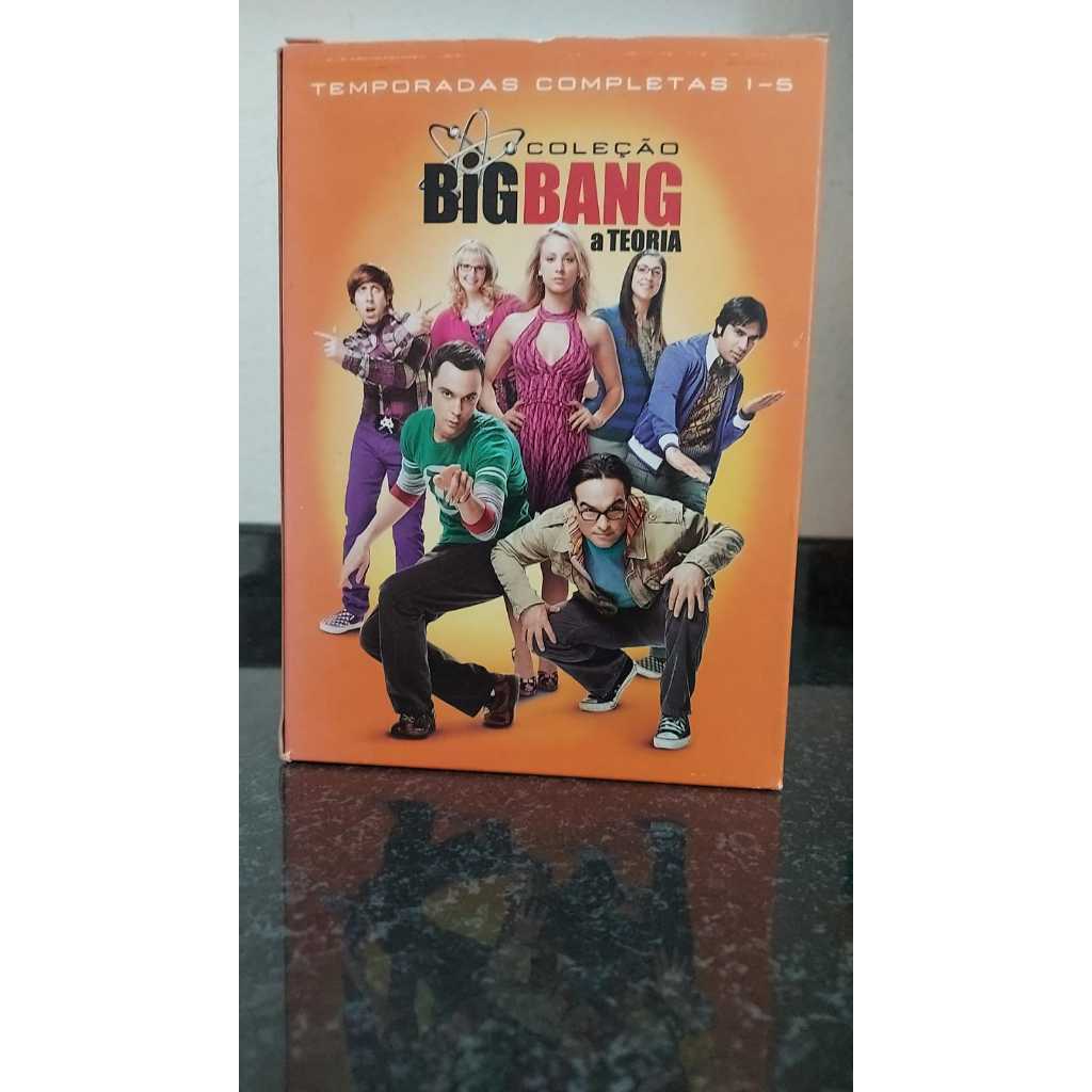 Dvd Big Bang A Teoria Temporadas 1 À 5 (completas) Coleção | Shopee Brasil