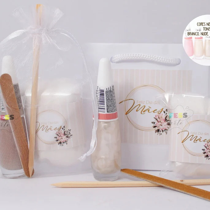 Lembrancinha Madrinha de Casamento Kit Manicure Madrinha | Shopee Brasil