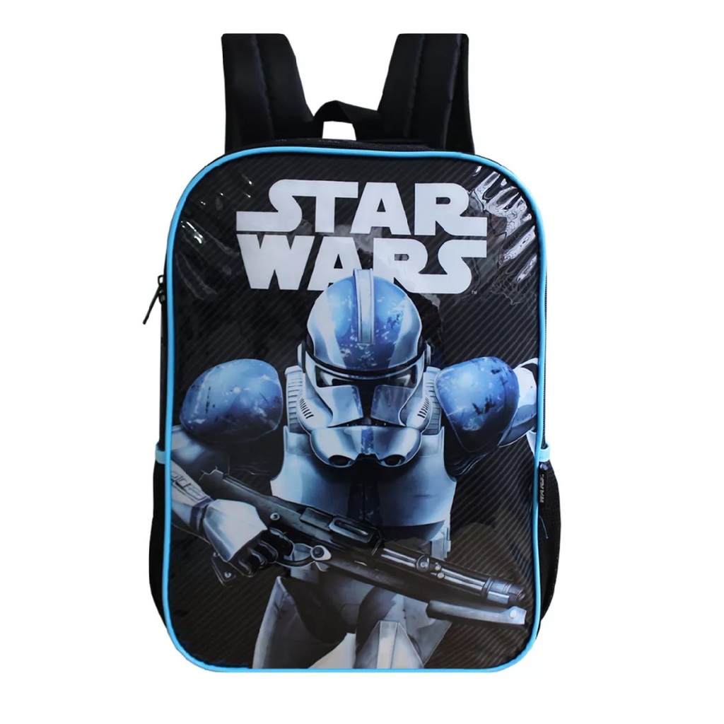 Mochila De Costas Escolar Star Wars Stormtrooper - Luxcel | Shopee Brasil