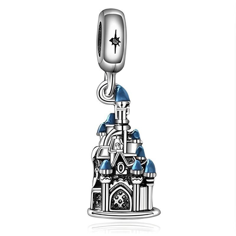 BERLOQUE CASTELO DISNEY (PRATA 925) COM CERTIFICADO E GARANTIA | Shopee ...