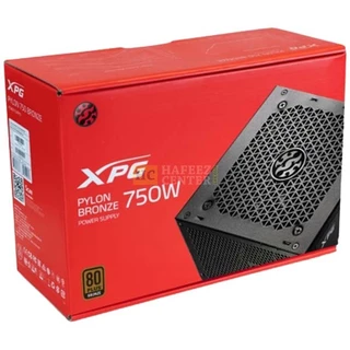 FONTE XPG PYLON 750W 80 PLUS BRONZE PYLON750B-BKCBR