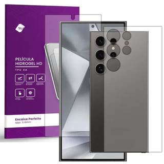 Pelicula Hydrogel Frente e Verso Galaxy S Series