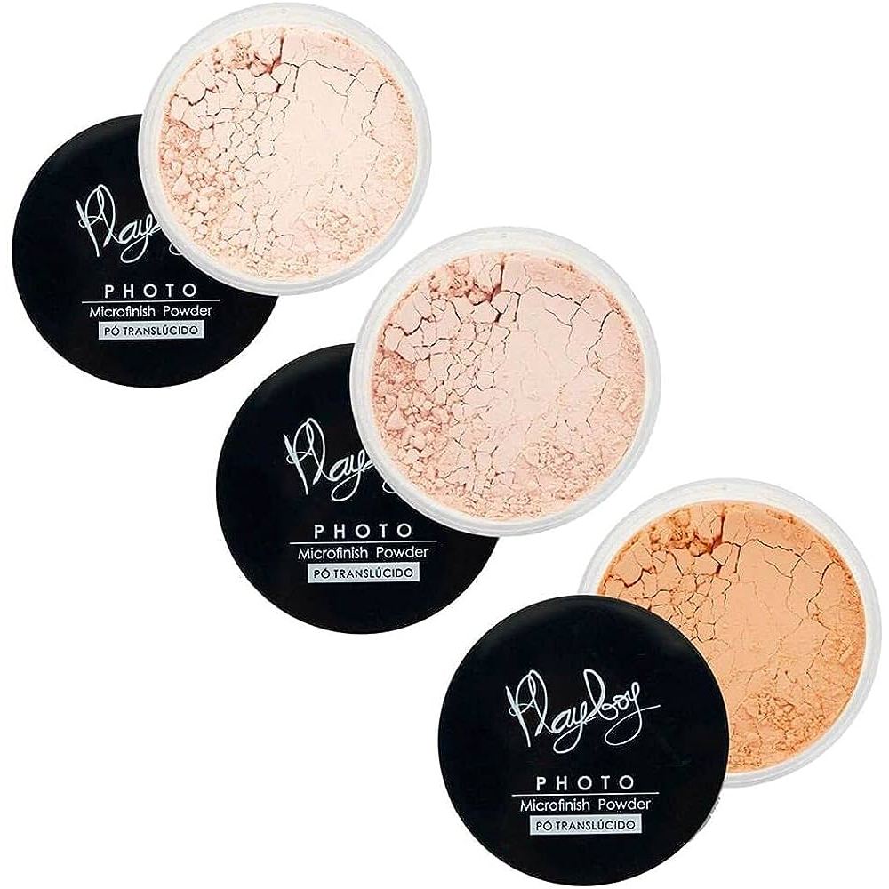 PÓ TRANSLÚCIDO PLAYBOY DISPONÍVEL EM 3 CORES PARA MAQUIAGEM PROFISSIONAL  DESTAQUE-SE ENTRE AS OUTRAS QUERIDINHO DAS RICAS E FAMOSAS COBERTUA  PERFEITA NÃO ESTOURA NO FLASH PELE DE SEDA | Shopee Brasil