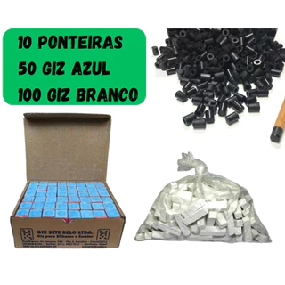 Giz Branco Giz Azul Para Sinuca ponteira sinuca bilhar snooker kit
