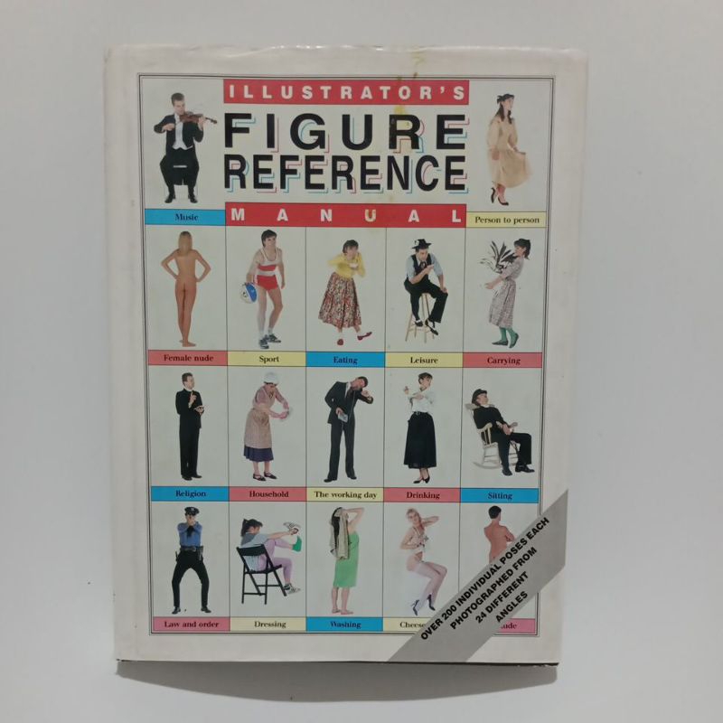 Livro Illustrator Figure Reference Manual | Shopee Brasil