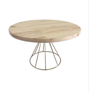 boleira modelo Roma de 22 cm dourado bandeja para bolos