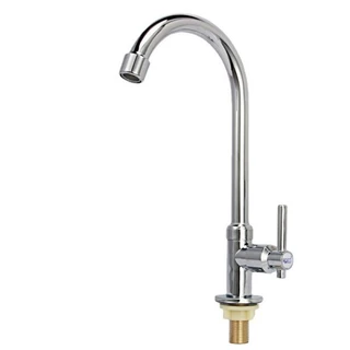Torneira Cozinha Parede Banheiro Torneira Inox Lavatório Banheiro