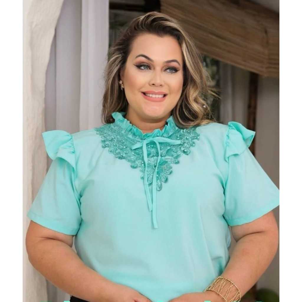 blusas social feminina plus size em Promoção na Shopee Brasil 2024