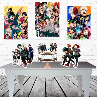 Kit festa só um bolinho My hero academia
