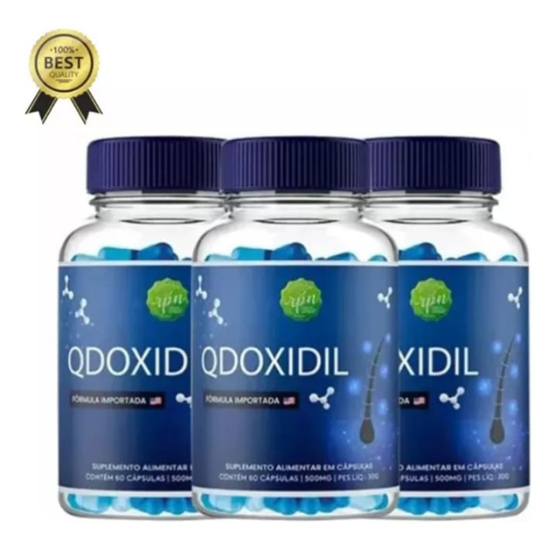 Qdoxidil 1 pote o melhor no combate à queda super promoção