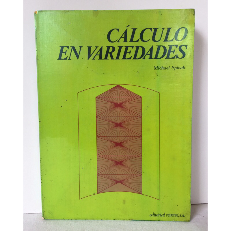 Cálculo En Variedades Michael Spivak Espanhol Shopee Brasil 7733