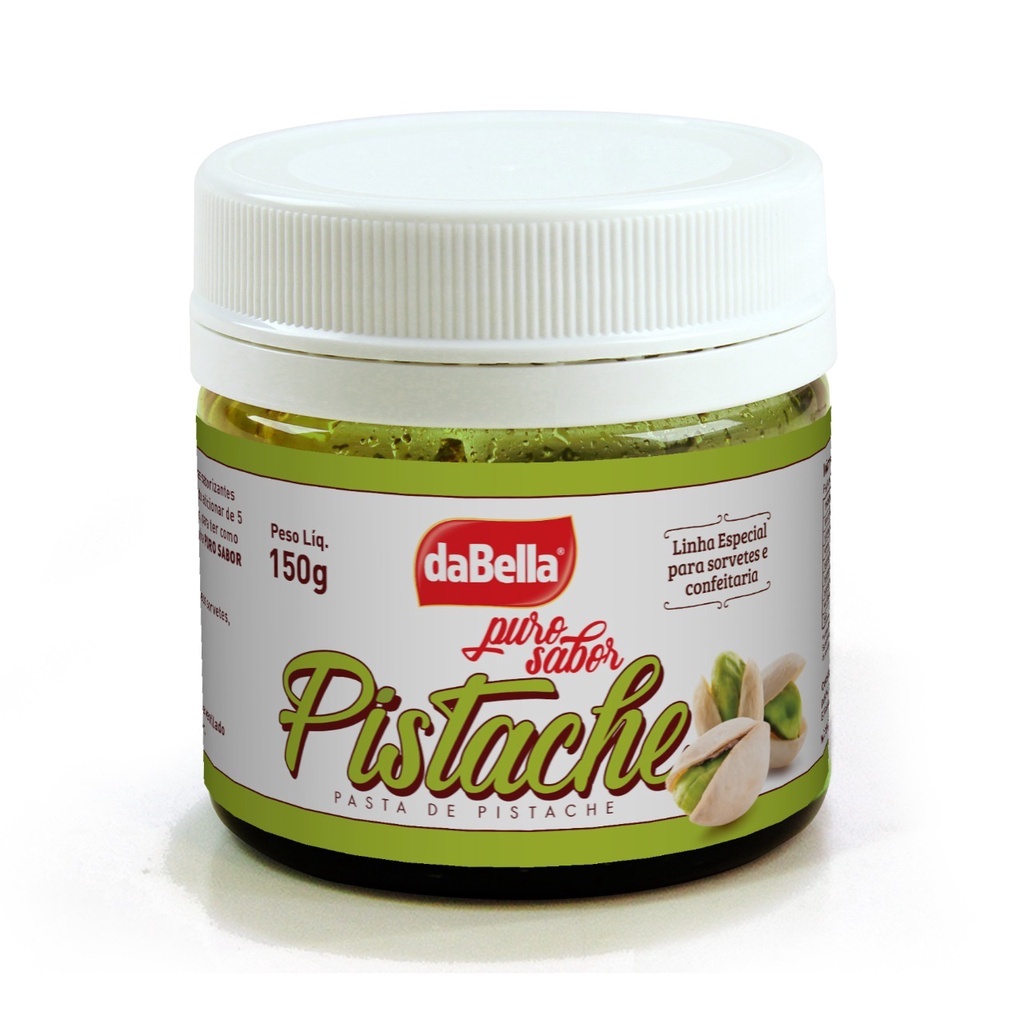 Pasta Saborizante Sabor Pistache 150g - daBellla
