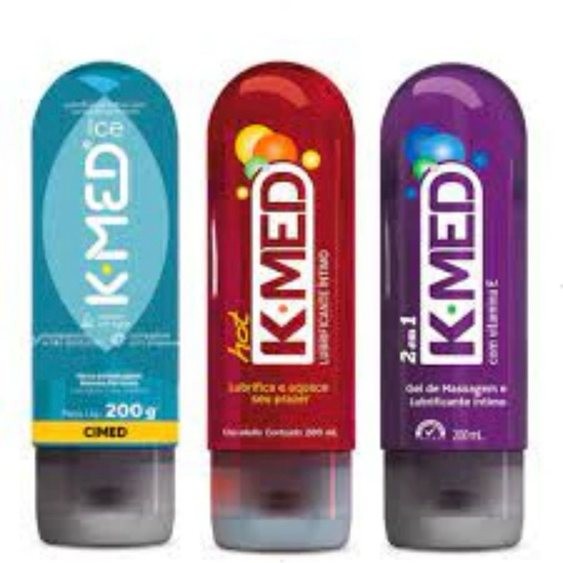 Gel Lubrificante Íntimo Kmed Cimed à Base D’água 200g | Shopee Brasil