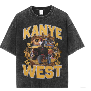Camiseta Camisa Blusa Unissex Algodão Kanye West Cantor Rapper Rap
