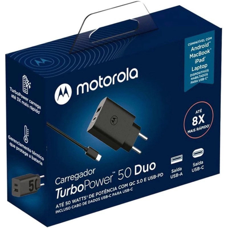 Kit de 20 unidades de Carregador Rápido 3.6a 2 Usb Tipo C Anatel