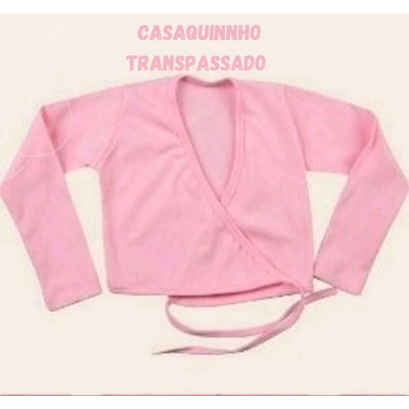 Casaquinhos para ballet cor Rosa e Preto infantil ( Marca. Stelariss, Maria Bonita capézio)