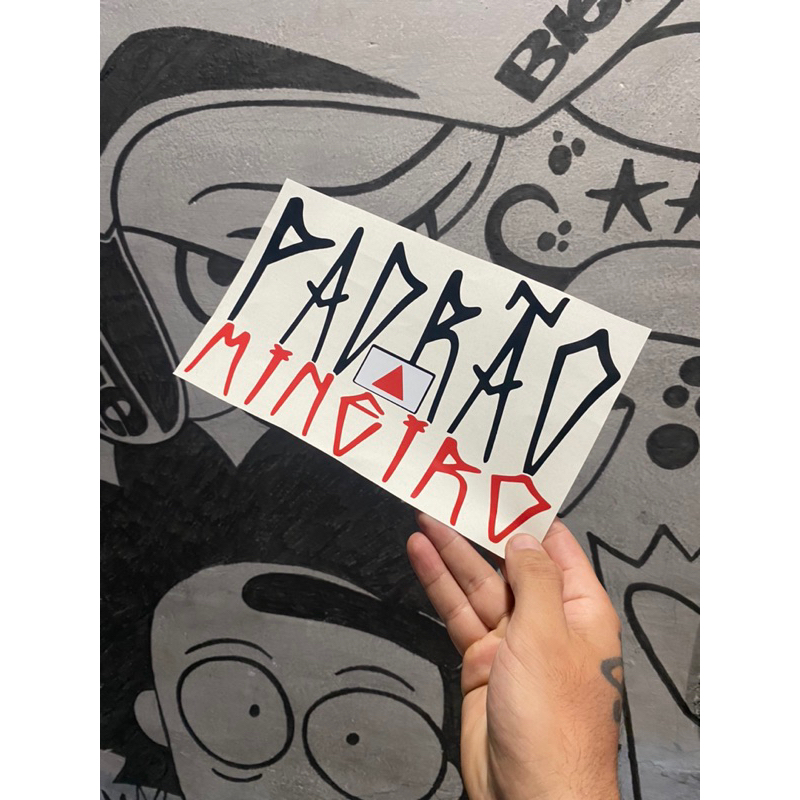 Adesivo Padrão Mineiro - NFarts | Shopee Brasil