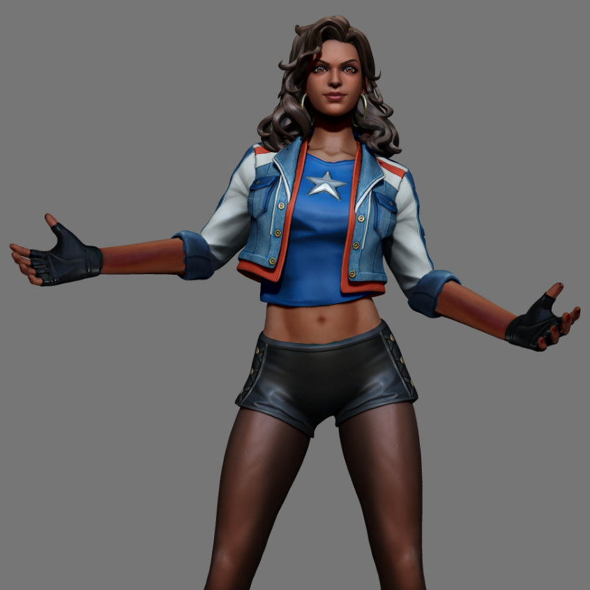 America Chavez eaglemoss Custom