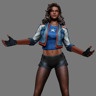 America Chavez eaglemoss Custom