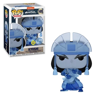 FUNKO POP ANIMATION AVATAR THE LAST AIRBENDER EXCLUSIVE - KYOSHI 1489 (GLOWS IN THE DARK) NOVO ORIGINAL