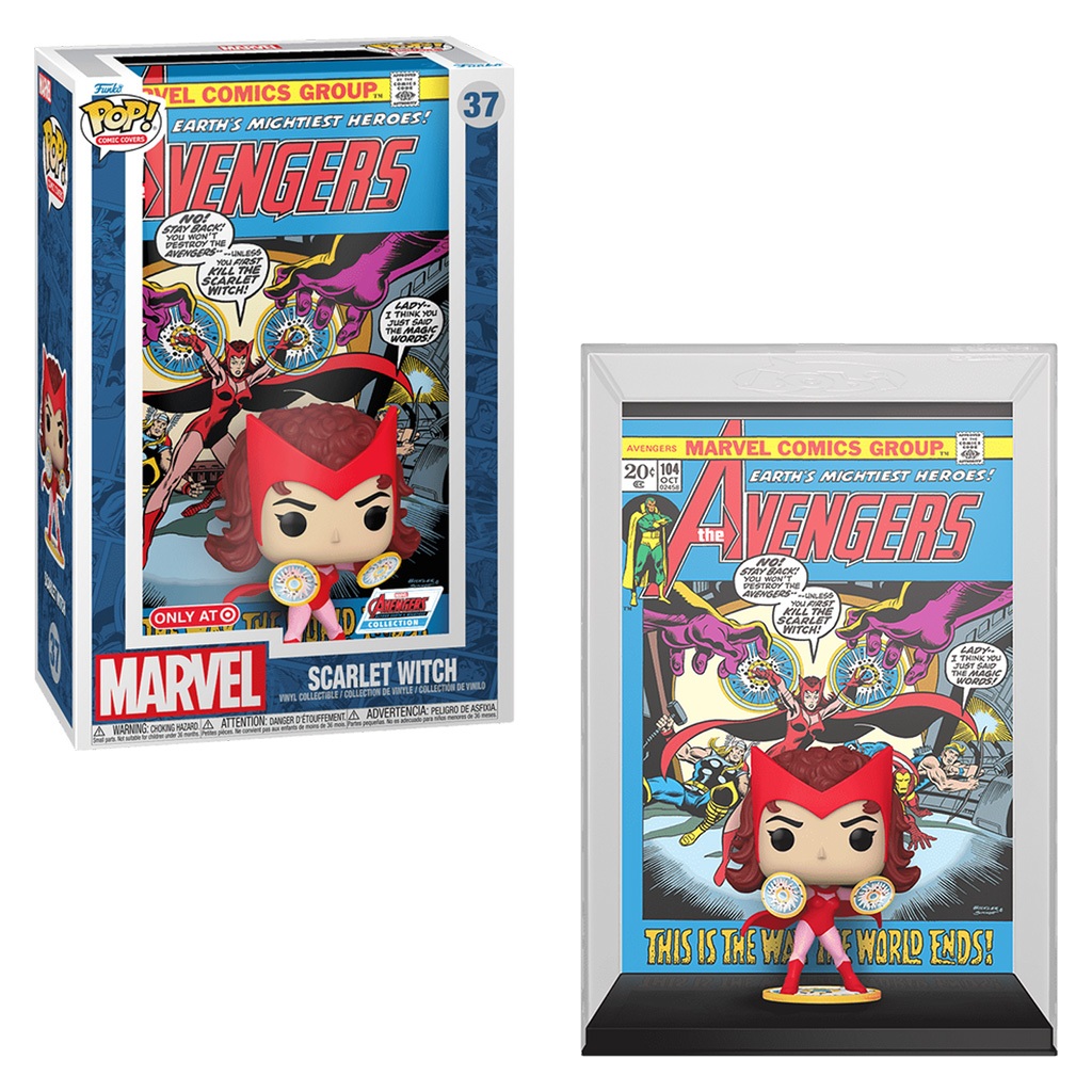 FUNKO POP COMIC COVERS MARVEL AVENGERS - SCARLET WITCH 37 (74589