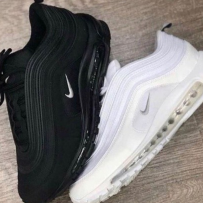 TENIS AIR MAX 97 FEMININO E MASCULINO PRETO BRANCO ENTRE OUTRS CORES PRONTA ENTREGA