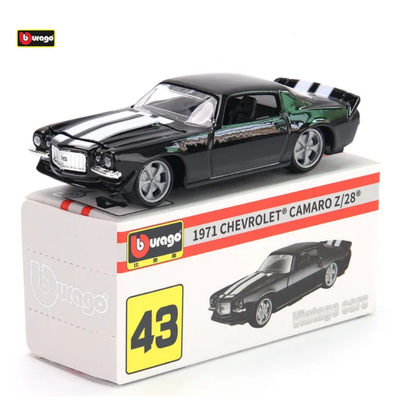 BBURAGO 43 1971 CAMARO Z28 | Shopee Brasil