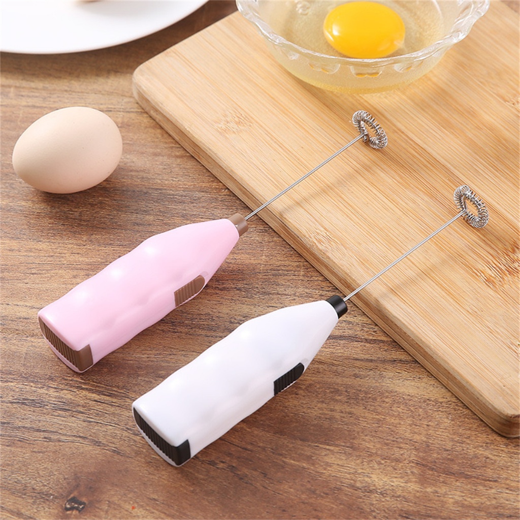 Mini Mixer Elétrico Inox Misturador Batedor Elétrico para Claras de Ovos Shake Bebidas Envio Imediato Mixer Portatil