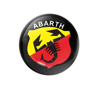 Adesivo Emblema Abarth Resinado
