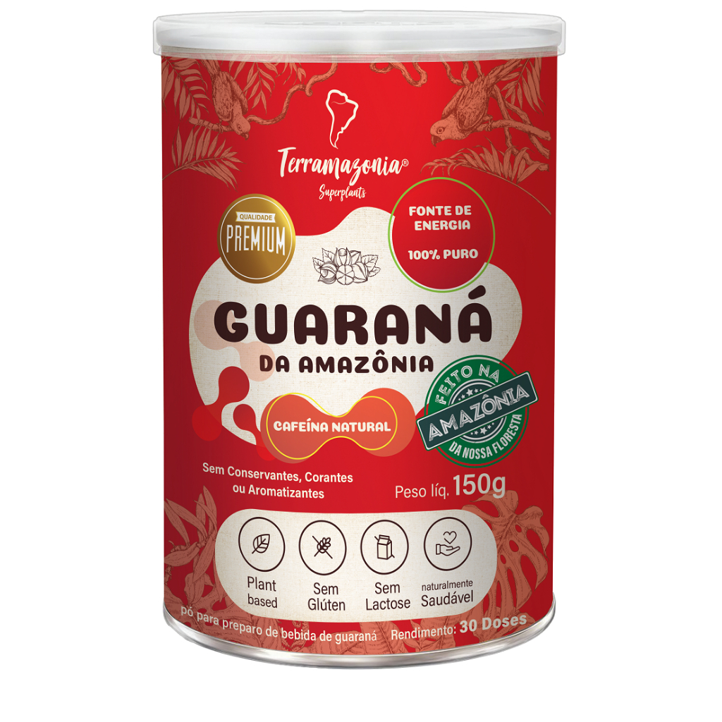 Guaraná da Amazônia em pó 150g | Shopee Brasil