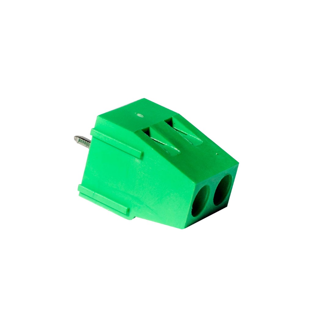 Kit 10 Peças - Borne Kre 2vias Verde -kf128-2t -5,08mm