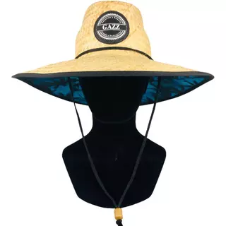 Chapéu De Palha Estampado Unisex Sol Mar Surf Saida Praia Masculino Feminino Unissex Qualidade