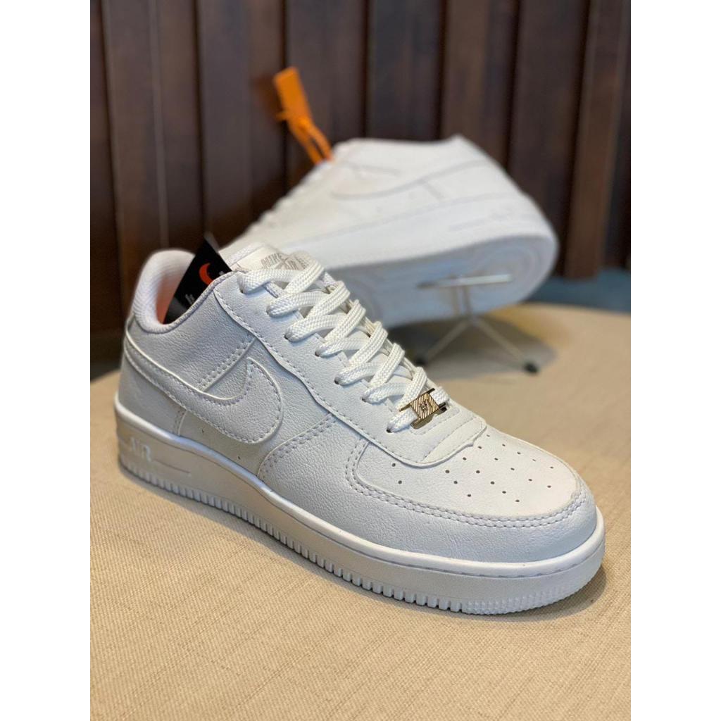 Tênis Nike Air Force Branco Clássico Premium